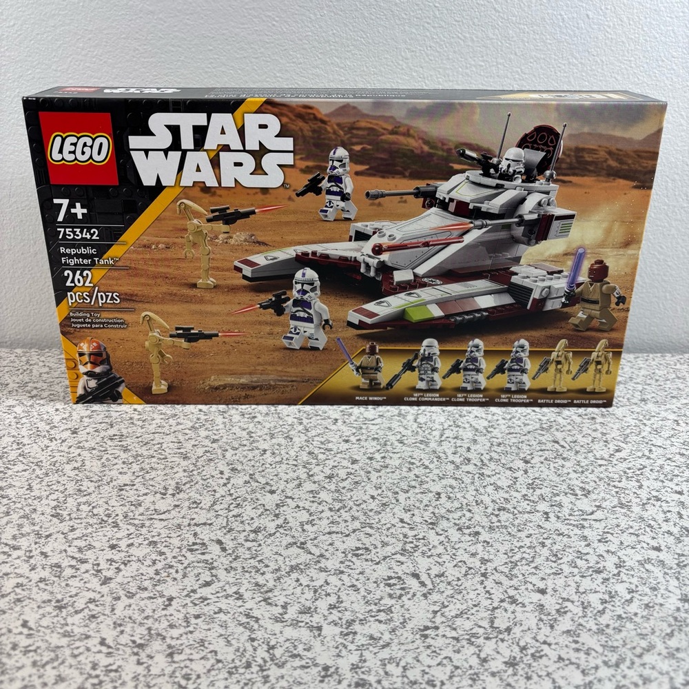 LEGO Star Wars: Republic Fighter Tank 75342 Retired Set Kit Brand New & …